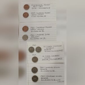 Canadian Coins Collection